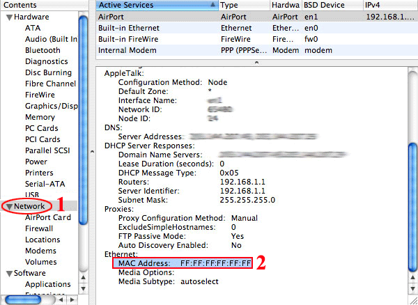 how to find mac address on hp printer